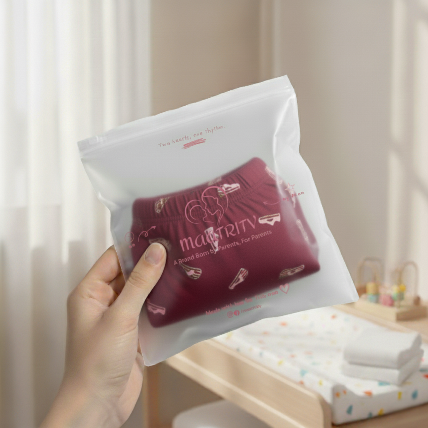 Maatritv Kids' Pure Cotton Pajama - Trendy Kicks Print