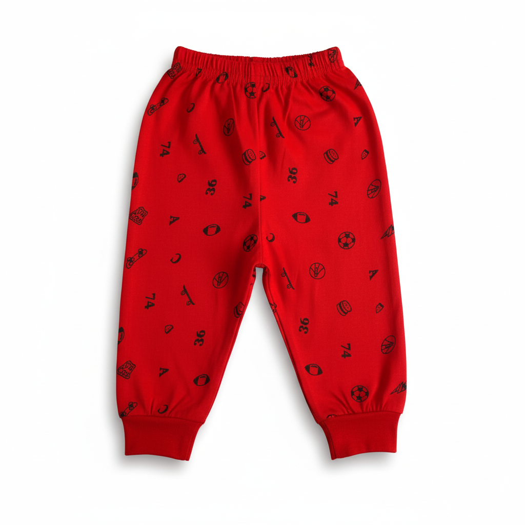 Maatritv Kids' Pure Cotton Pajama - Active Play Print