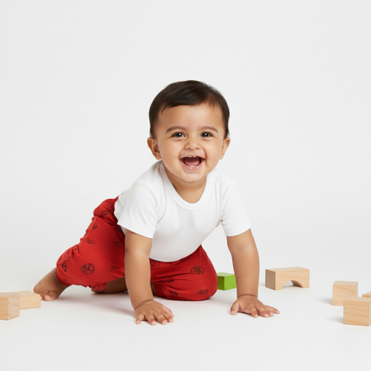 Maatritv Kids' Pure Cotton Pajama - Active Play Print