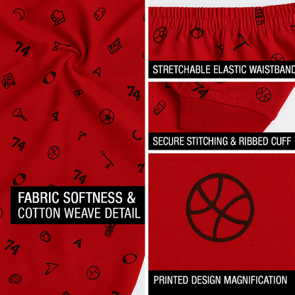 Maatritv Kids' Pure Cotton Pajama - Active Play Print