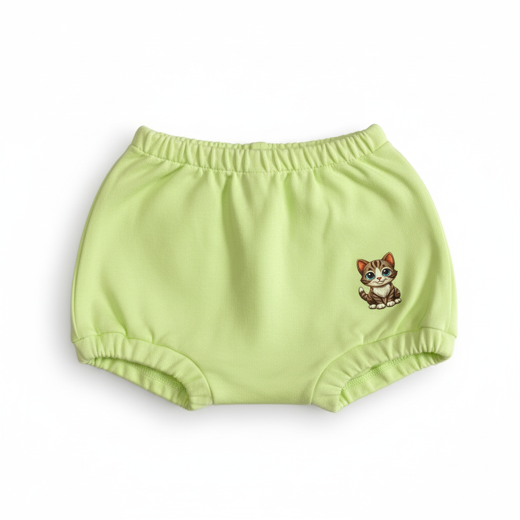 Maatritv Baby Pure Cotton Bloomers, Pack of 3 - All Designs