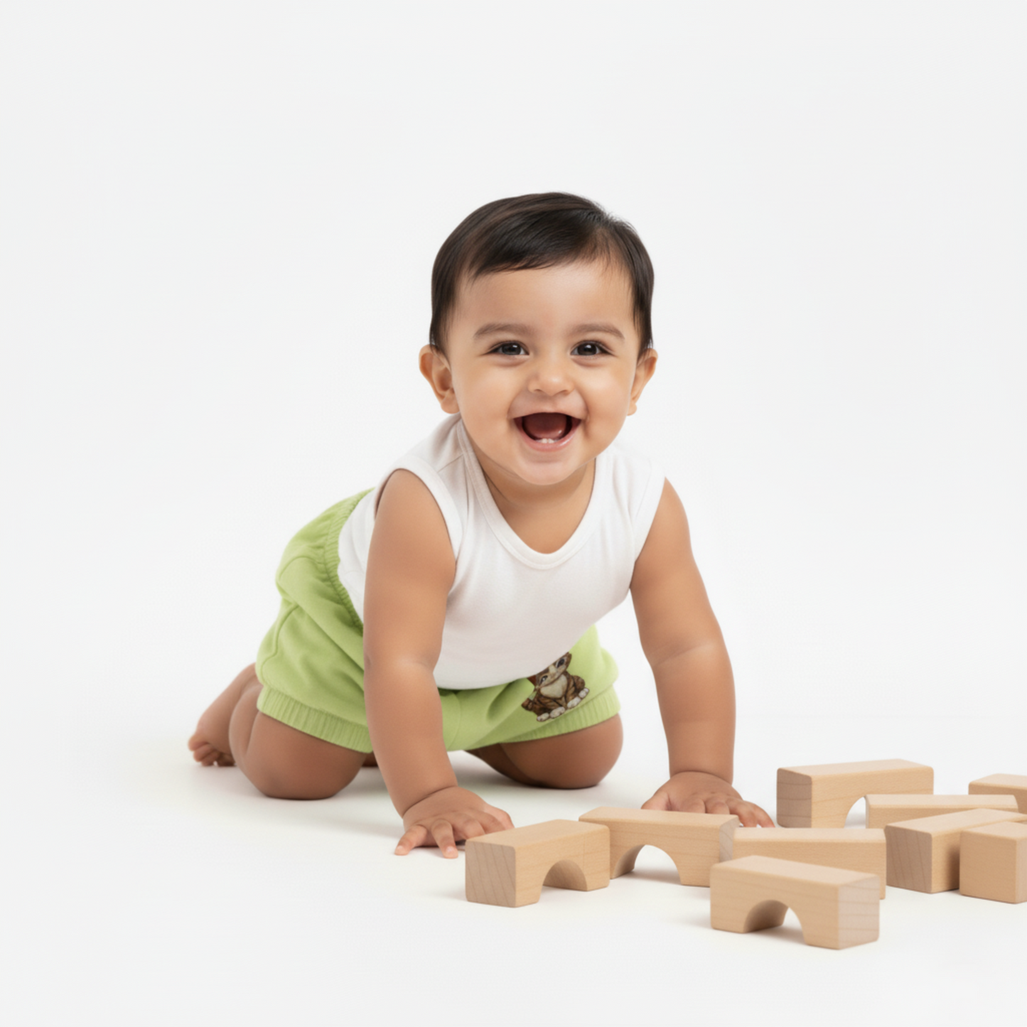 Maatritv Baby Pure Cotton Bloomers, Pack of 3 - All Designs