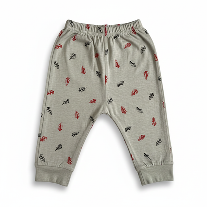 Maatritv Kids' Pure Cotton Pajama - Forest Fern Print