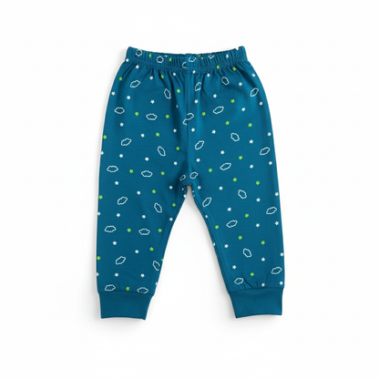 Maatritv Kids' Pure Cotton Pajama - Starry Night Print
