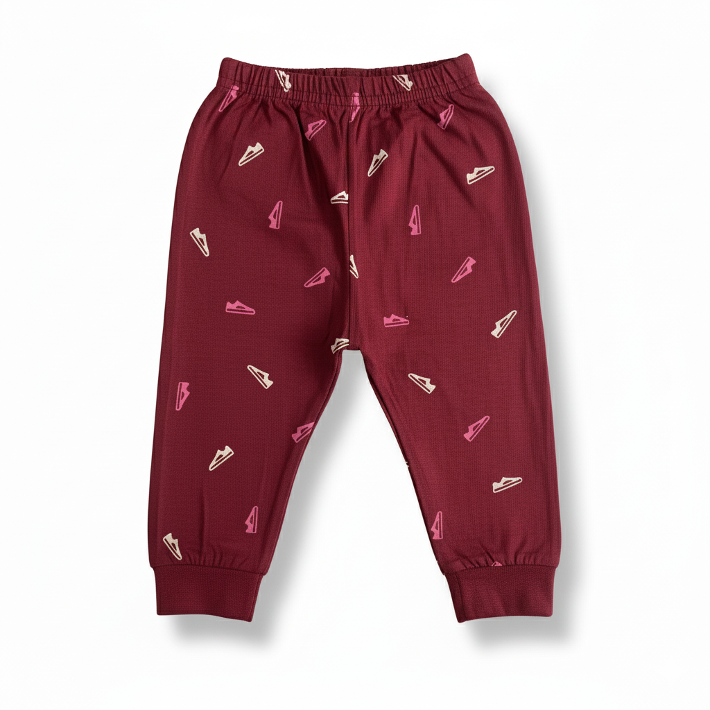 Maatritv Kids' Pure Cotton Pajama - Trendy Kicks Print